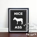 funny bathroom print, modern farmhouse decor, funny bathroom sign, bathroom prints, funny bathroom quotes, homestead print, nice ass 