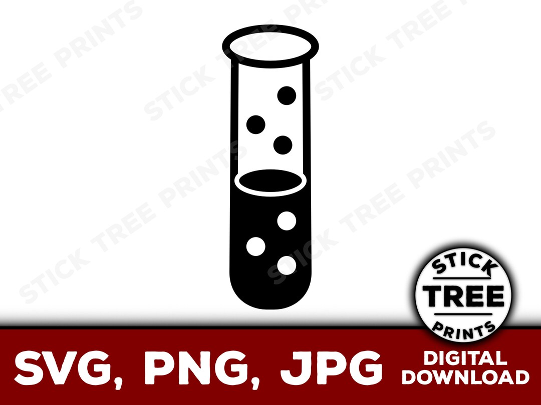 Test Tube SVG - Test Tube Clip Art, Test Tube Png, Test Tube Vector ...