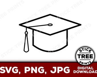 Graduation Cap SVG - graduation cap vector, graduation cap clip art, graduation cap cut file, graduation cap for cricut