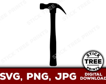 Hammer SVG - hammer vector files - hammer clip art - hammer cricut image