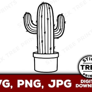 Potted Cactus SVG - cactus en maceta png, cactus en maceta jpg, cactus svg, cactus png, cactus en maceta, cactus en maceta svg, cactus clip art, cactus