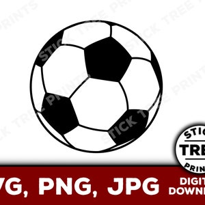 Soccer ball SVG - soccer ball image for cricut, vector file
