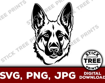German Shepherd SVG - German Shepherd PNG, German Shepherd Vector, German Shepherd clip art, German Shepherd mom, German Shepherd dad