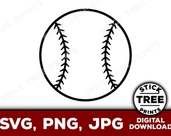 Baseball SVG - archivo svg de béisbol, png de béisbol, archivo de corte de béisbol, mamá de béisbol svg, jugador de béisbol svg, vector de béisbol, equipo de béisbol