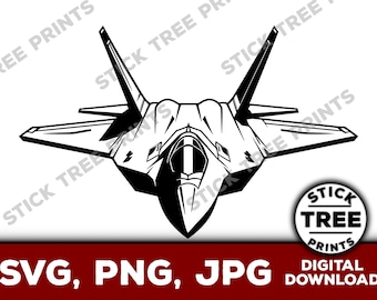 F22 SVG - fighter jet svg, fighter jet png, fighter jet vector, F22 cut file, F22 PNG