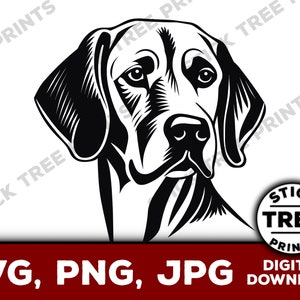 Vizsla SVG - Vizsla Vektor, Vizsla ClipArt, Vizsla Png, geschnittene Datei, Vizsla Vinyl Bild
