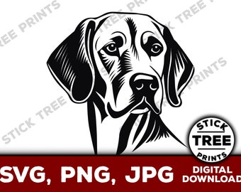 Vizsla SVG - vizsla vector, vizsla clip art, vizsla png, cut file, vizsla vinyl image