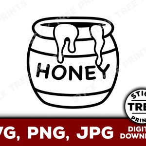 Honeypot SVG - honeypot png, honeypot jpg, honeypot vector, honey vector, honey svg, honey png, honeypot clip art, cricut design space