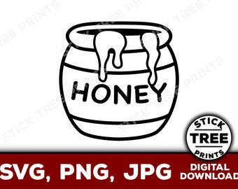 Honeypot SVG - honeypot png, honeypot jpg, honeypot vector, honey vector, honey svg, honey png, honeypot clip art, cricut design space
