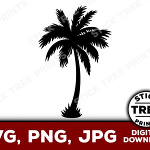 Palm Tree SVG - palm tree, palm tree svg, palm tree vector, palm tree clip art, palmtree, palm tree for cricut, palm tree cut file