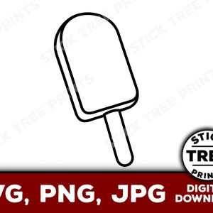 Popsicle SVG - popsicle clip art, popsicle vector, popsicle png, popsicle cut file, summer svg, summer vibes svg, summertime svg