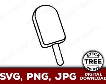 Popsicle SVG - popsicle clip art, popsicle vector, popsicle png, popsicle cut file, summer svg, summer vibes svg, summertime svg