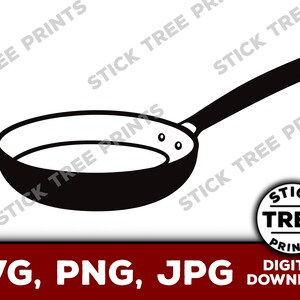 Frying Pan SVG - frying pan png, frying pan cut file, frying pan clip art, frying pan vector file, frying pan image for cricut