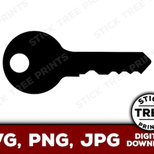 Key SVG - key vector, key clip art, key vector image, key png, key for cricut design space