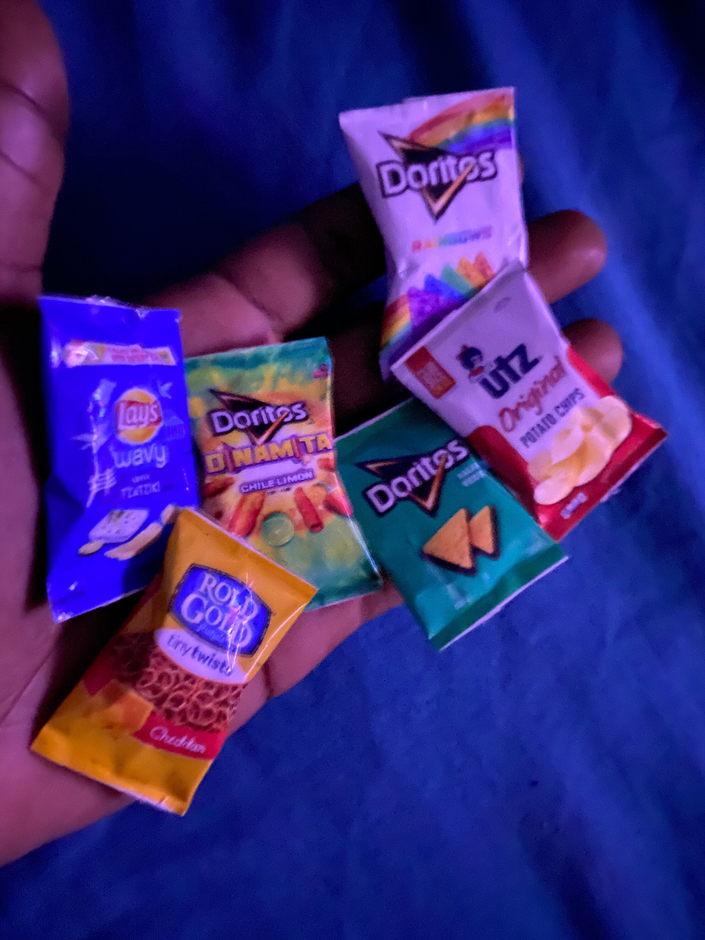 Miniature Chip bags Etsy