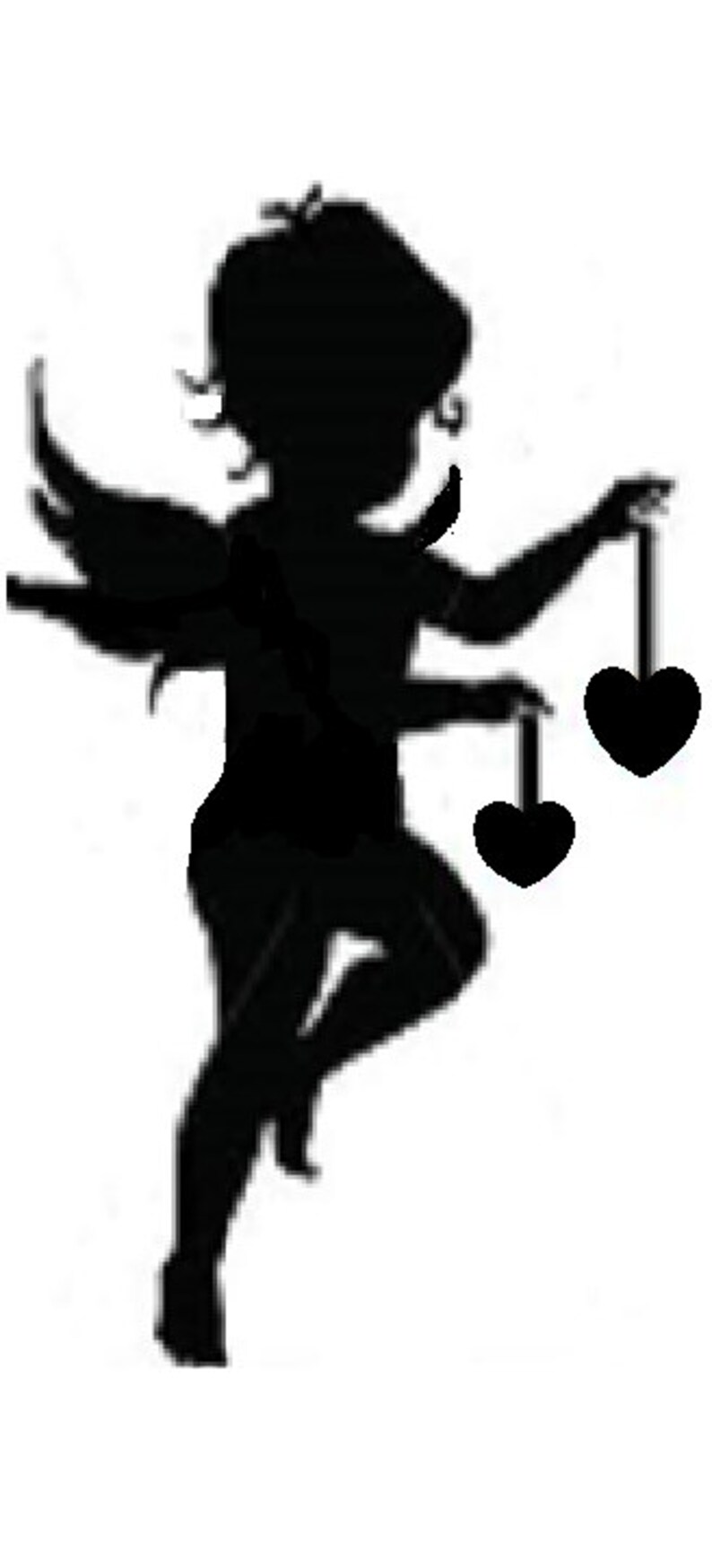 ANGEL HOLDING 2 HEART 200 F 20CM H - Etsy