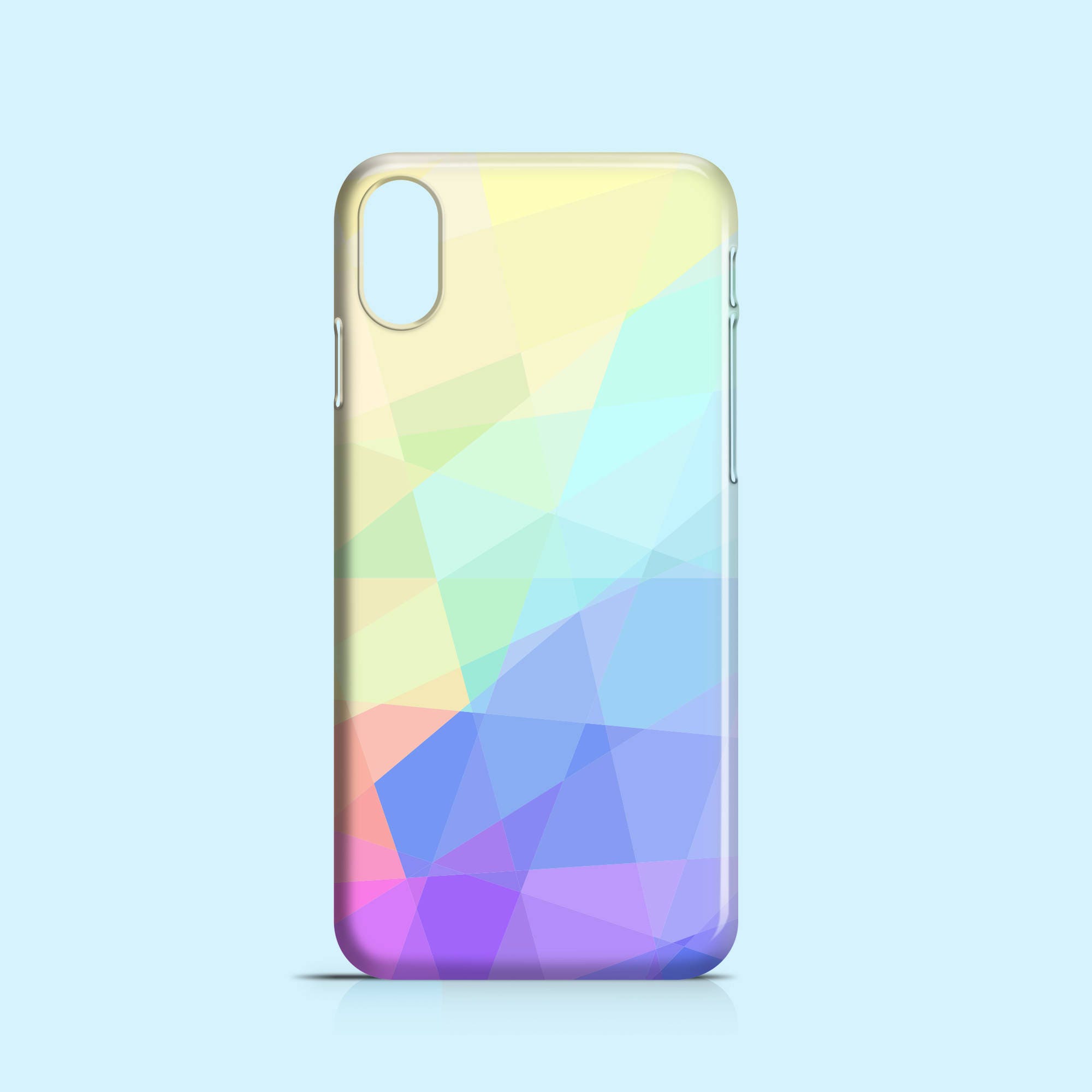 Spectrum phone case / iPhone X Bright iPhone XR case rainbow Etsy