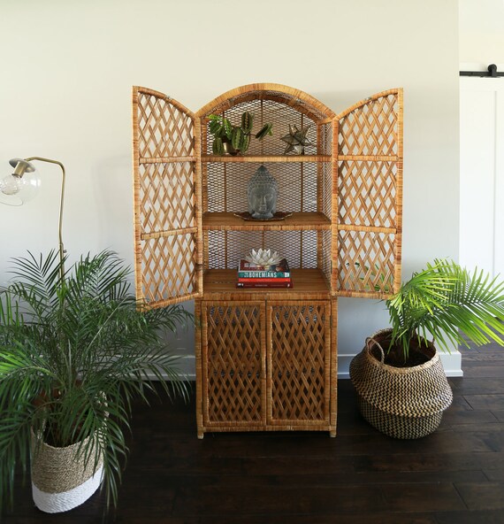 Shipping Not Free Vintage Wicker Dresser Wicker Etsy