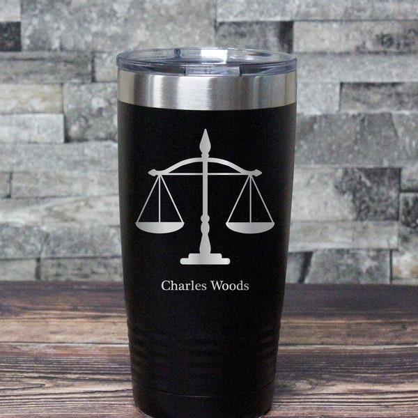 Lawyer Tumbler-Profession Tumbler Gift for Lawyer or Judge -Free Personalization -Gift for Him/her -Christmas -Lawyer