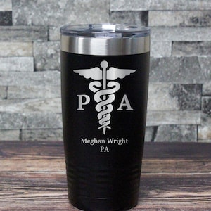 Physician Assistant Profession Tumbler -Gift for Physician Assistant-Free Personalization-Gift for Him/Her-Christmas-Pa