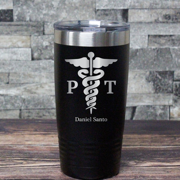 Physical Therapist Profession Tumbler -Gift for Physical Therapist- Free Personalization -Gift for Her -Christmas Gift