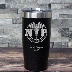 Nurse Practitioner Profession Tumbler-Gift for Nurse Practitioner-Free Personalization-Gift for Him/Her-Christmas- Np