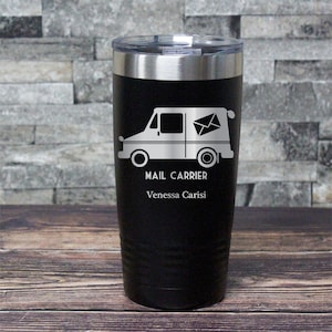 Mail Carrier Tumbler-Profession Tumbler Gift for Mail Carrier- Free Personalization-Gift for Him/Her- Appreciation Gift