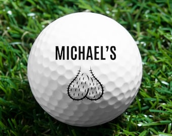 Lustige Golfbälle, personalisierte Golfbälle, benutzerdefinierte Golfbälle, Weihnachtsgeschenk, Golf Geschenke für Männer, Kerl Geschenk, lustiges Geschenk für Mann,
