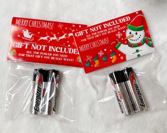 Gift Not Included - LOL Funny Christmas Gag Gift, Gift for any occasion, Gift for Him Boyfriend Husband Kid Son Holiday Christmas Gift Funny