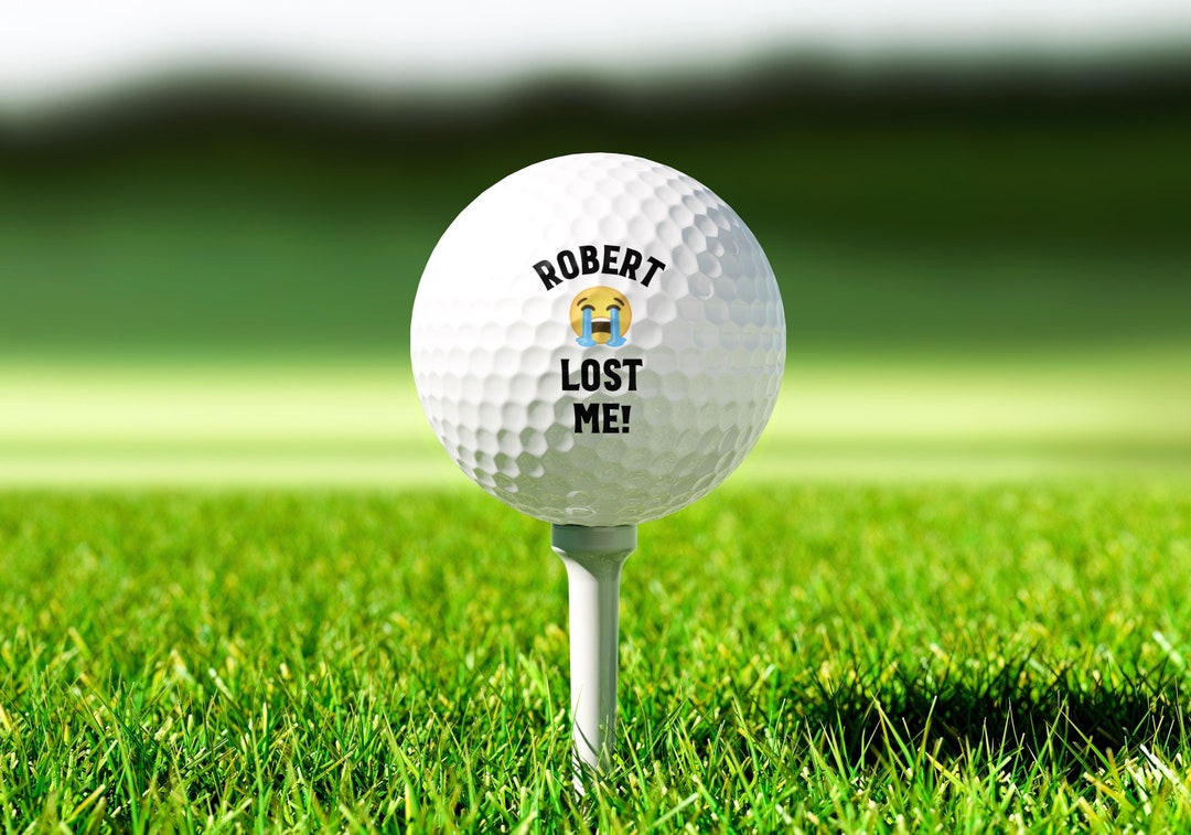 Funny Golf Ball, Personalized Golf Ball, Color Printed Golf Balls