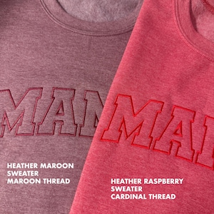 Embroidered Personalized Mama Sweatshirt with Kid Name on Sleeve Mothers Day Gift Birthday Gift Mom New Mom Gift Minimalist Cool Mom Sweater image 15