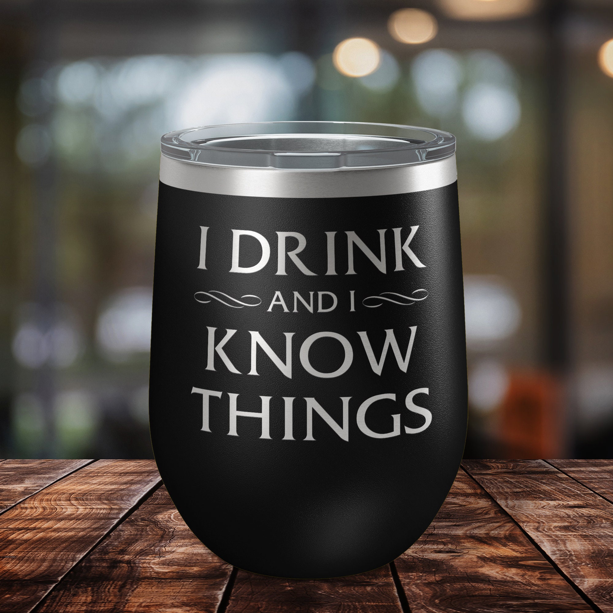 GoT I Drink and I Know Things Glass Etch – Perfuzion
