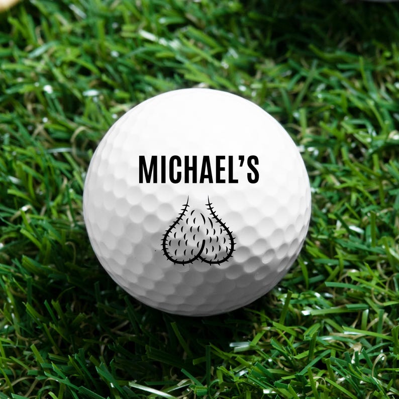 Funny Golf Balls, Personalized Golf Balls, Custom Golf Balls, Christmas Gift, Golf Gifts for Men, Guy Gift, Funny Gift for Man, image 1