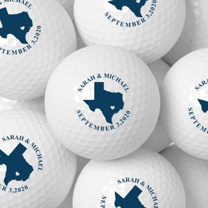 Personalized Wedding Golf Ball Favors , Custom Wedding Day Gift,Color Printed, Wedding Custom Golf Ball, wedding favors for guests in bulk