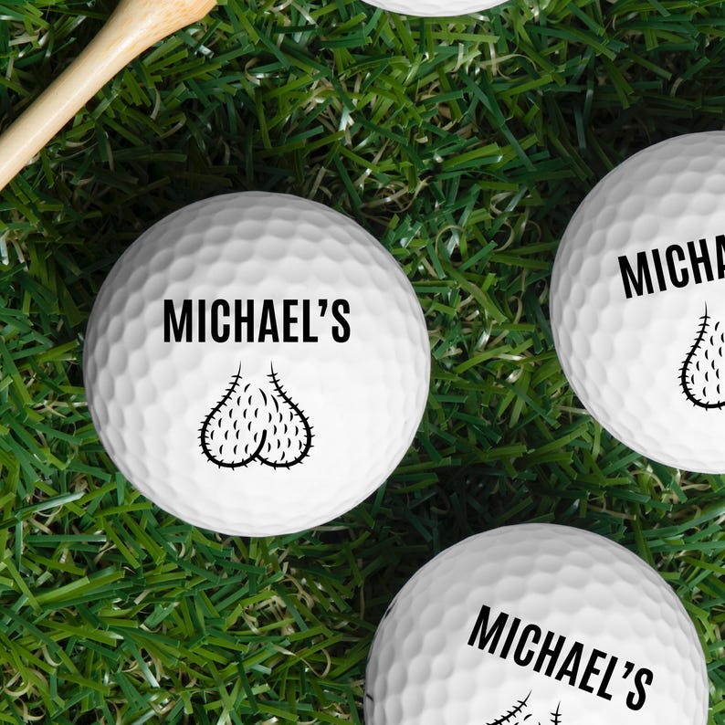 Funny Golf Balls, Personalized Golf Balls, Custom Golf Balls, Christmas Gift, Golf Gifts for Men, Guy Gift, Funny Gift for Man, image 2