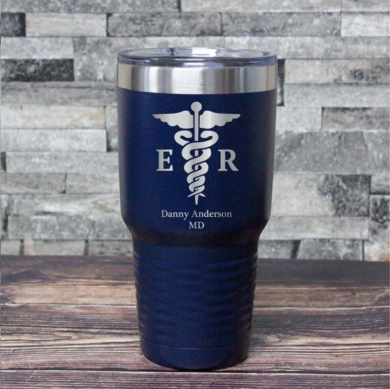 Ships Fast Emergency Room Doctor Tumbler Profession Tumbler Gift For Er Doctor Free Personalization Gift For Him Her Christmas Gift