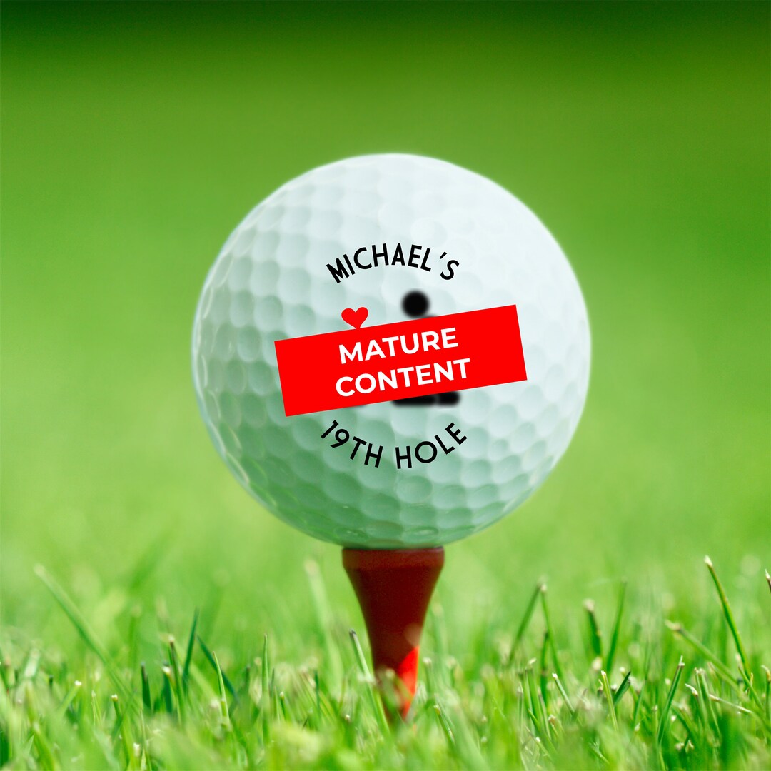 Personalized Golf Ball Gift, Funny Golf Ball Gift, Funny Golf Gift