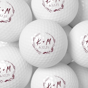 Personalized Wedding Golf Ball Favors , Custom Wedding Day Gift,Color Printed, Wedding Custom Golf Ball, wedding favors for guests in bulk