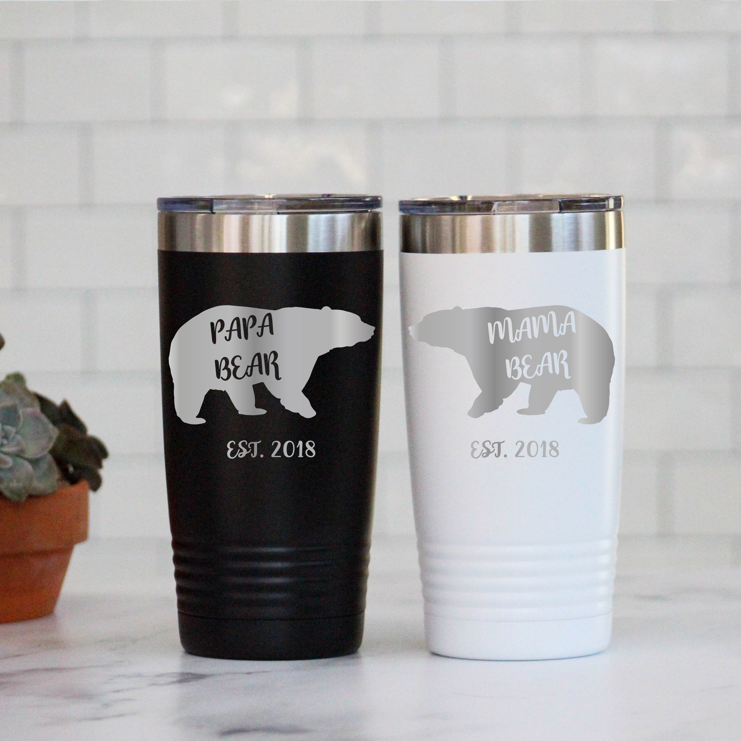 Mama Papa Bear Mugs