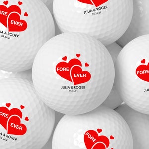 Personalized Wedding Golf Ball Favors , Custom Wedding Day Gift,Color Printed, Wedding Custom Golf Ball, wedding favors for guests in bulk
