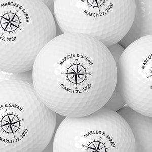 Personalized Wedding Golf Ball Favors , Custom Wedding Day Gift,Color Printed, Wedding Custom Golf Ball, wedding favors for guests in bulk