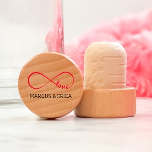 Personalized Wine Bottle Stopper, Cork Bottle Stopper, Custom Wine Stopper Wedding Favors, Wine Cork Favor Custom Wine Stopper, Cork Stopper