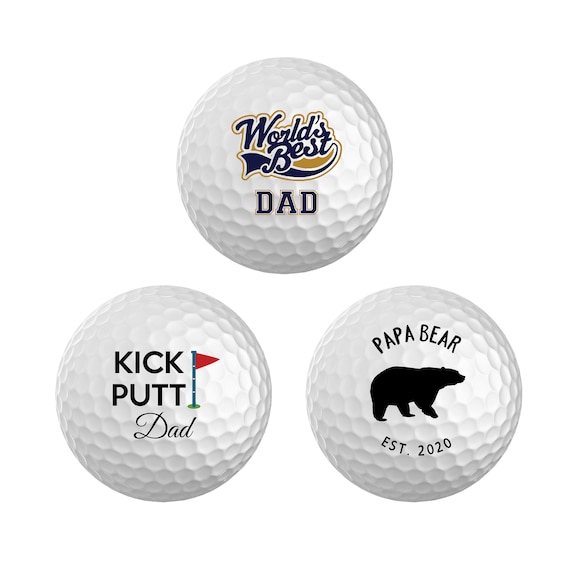 Papa Bear, Printed Golf Balls