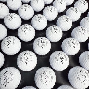 Personalized Wedding Golf Ball Favors , Custom Wedding Day Gift,Color Printed, Wedding Custom Golf Ball, wedding favors for guests in bulk image 7