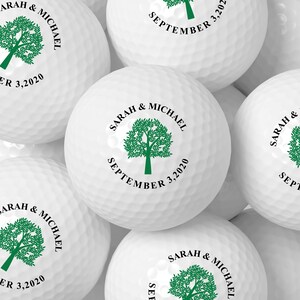 Personalized Wedding Golf Ball Favors , Custom Wedding Day Gift,Color Printed, Wedding Custom Golf Ball, wedding favors for guests in bulk