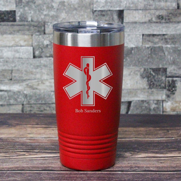 EMT Tumbler-Profession Tumbler Gift-Free Personalization-Gift for Him-Gift for her-Christmas Gift-Emergency Medical Tech