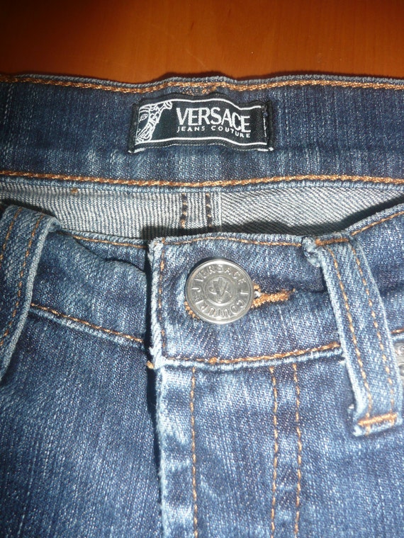 versace denim pants