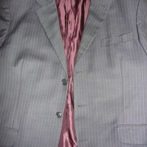 Kenzo Homme black and brown striped Vintage Jacket blazer