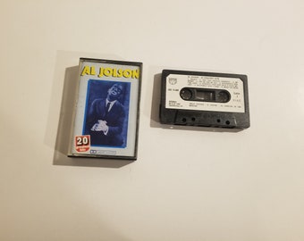 20 Greatest Hits by Al Jolson - Rare Cassette Tape