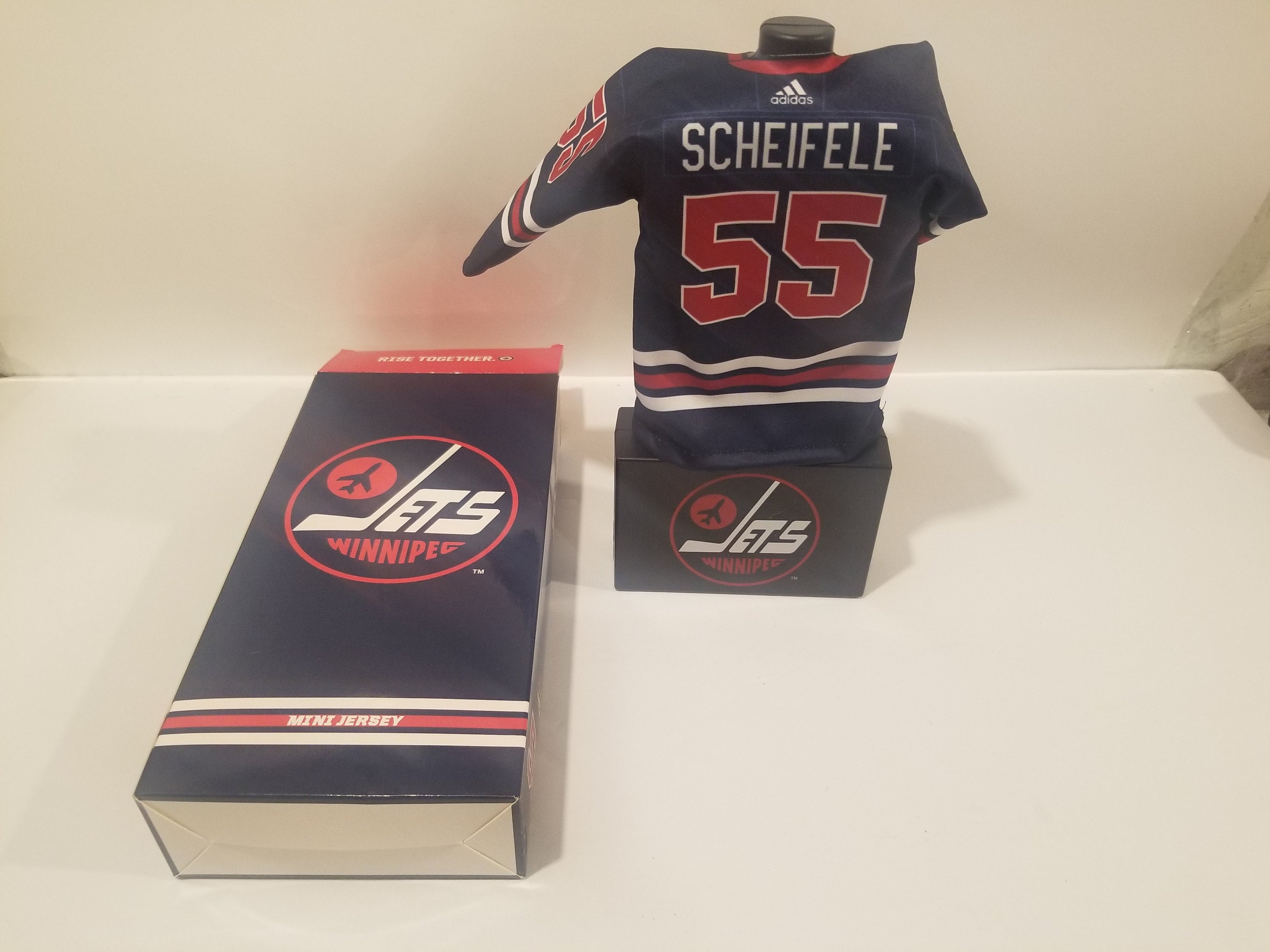 Mark Scheifele Winnipeg Jets Autographed Signed Heritage Adidas Jersey